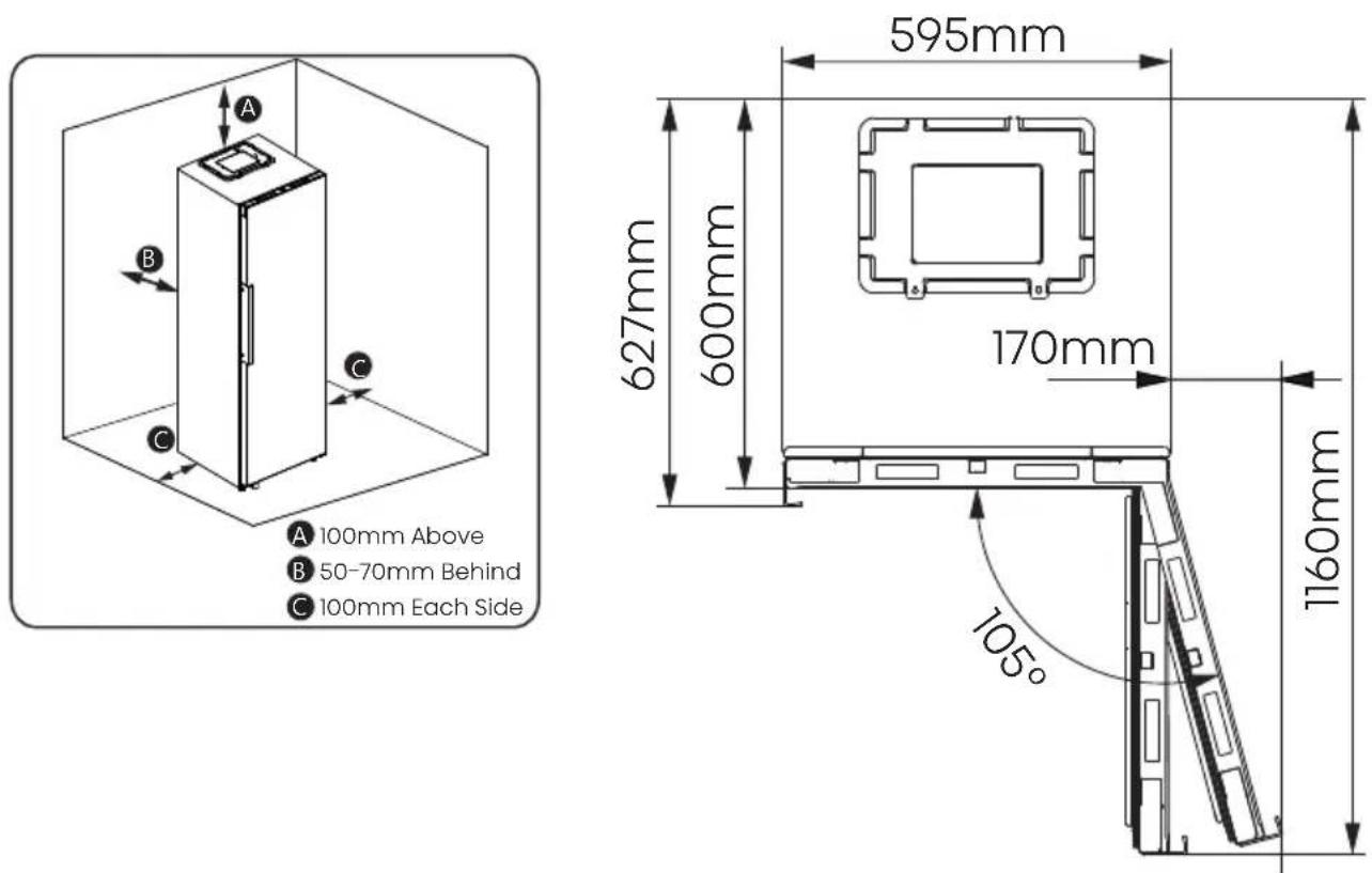 HISENSE RL3K370SEWE1 - INSTALLING YOUR NEW APPLIANCE - 1