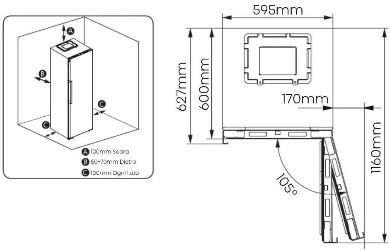 HISENSE RL3K370SEWE1 - INSTALLAZIONE DEL NUOVO APPARECCHIO - 1