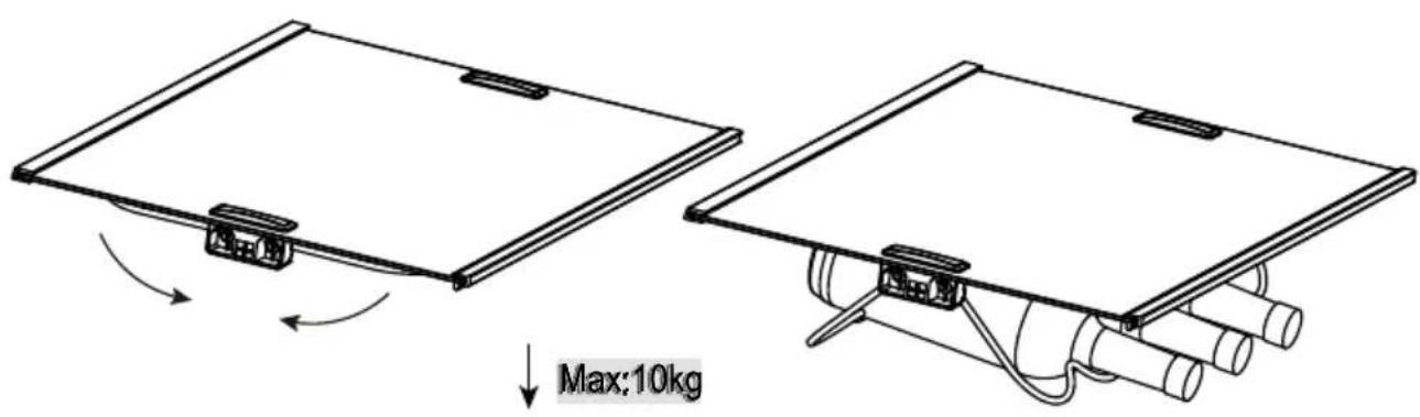 HAIER HDPR3620ANPD - Foldable wine rack - 1