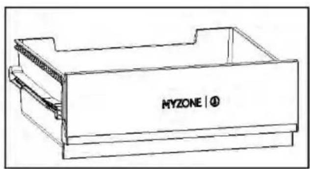 HAIER HDPR3620ANPD - Szuflada My Zone - 1
