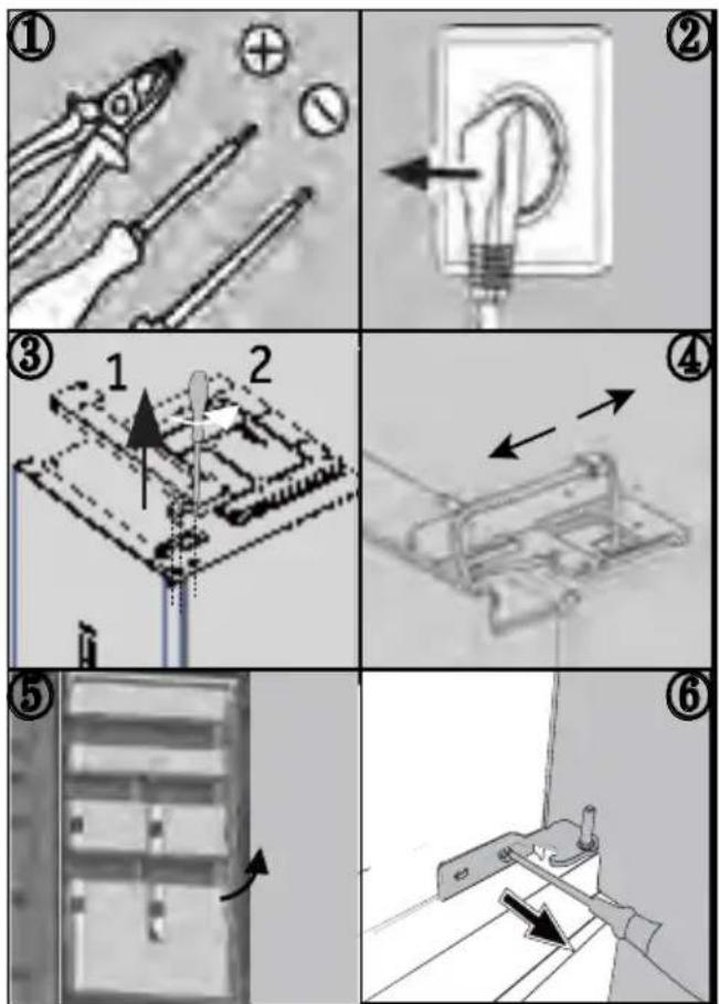 HAIER HDPR3620ANPD - Assembly steps - 1