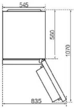 HAIER HTR3518DNMX - Priporoceni prostor - 1