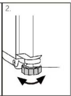 HAIER HTR3518DNMX - Alignement de l'appareil - 2