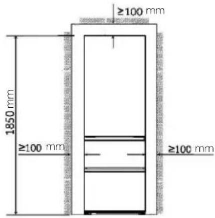 HAIER HTR3518DNMX - Szellozés keresztmetszet - 1