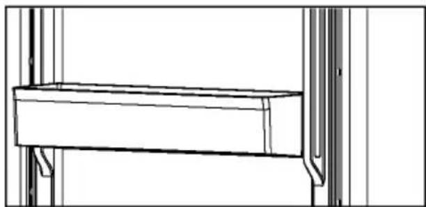 HAIER HTR3620CNMP - Sertar detasabil de depositare pe uša - 1