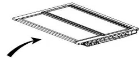 HAIER HTR3620CNMP - Foldable shelf - 1