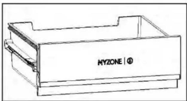 HAIER HTR3620CNMP - Tiroir my zone - 1