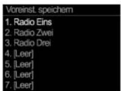 PURE Classic Stereo Mini - Presets abrufen - 3