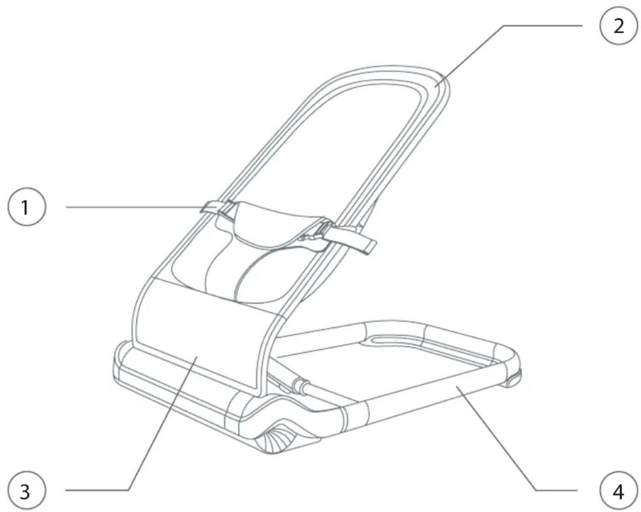 Luvion Baby Bouncer - Baby Bouncer - 1