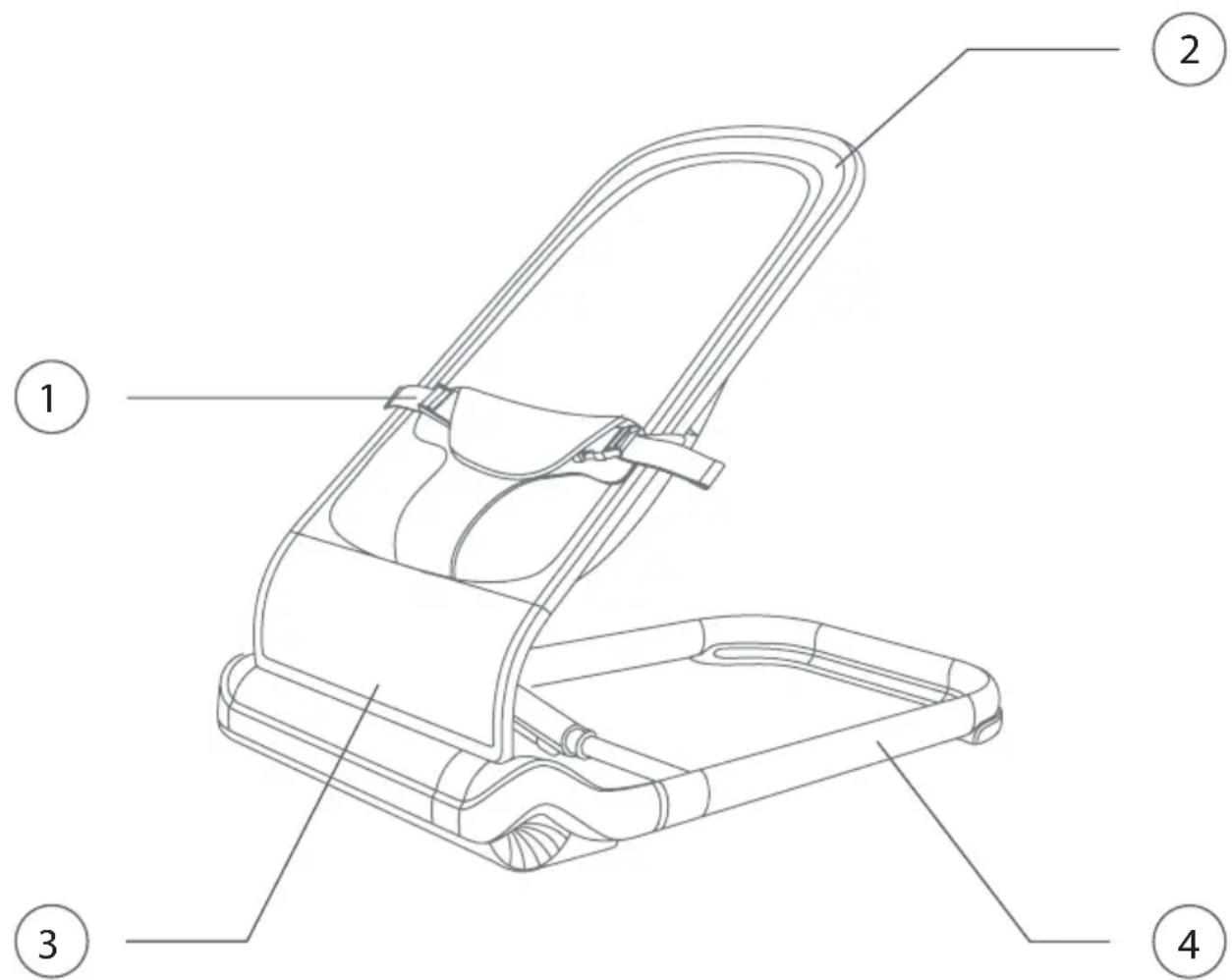 Luvion Baby Bouncer - Baby Bouncer - 1