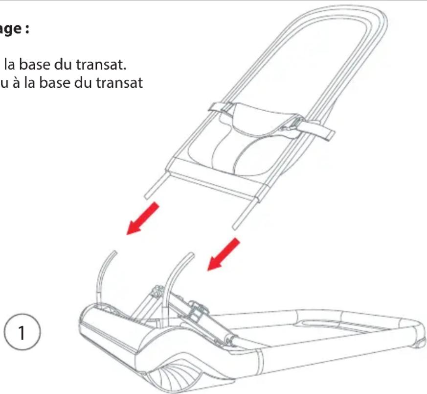 Luvion Baby Bouncer - Instructions de montage : - 1