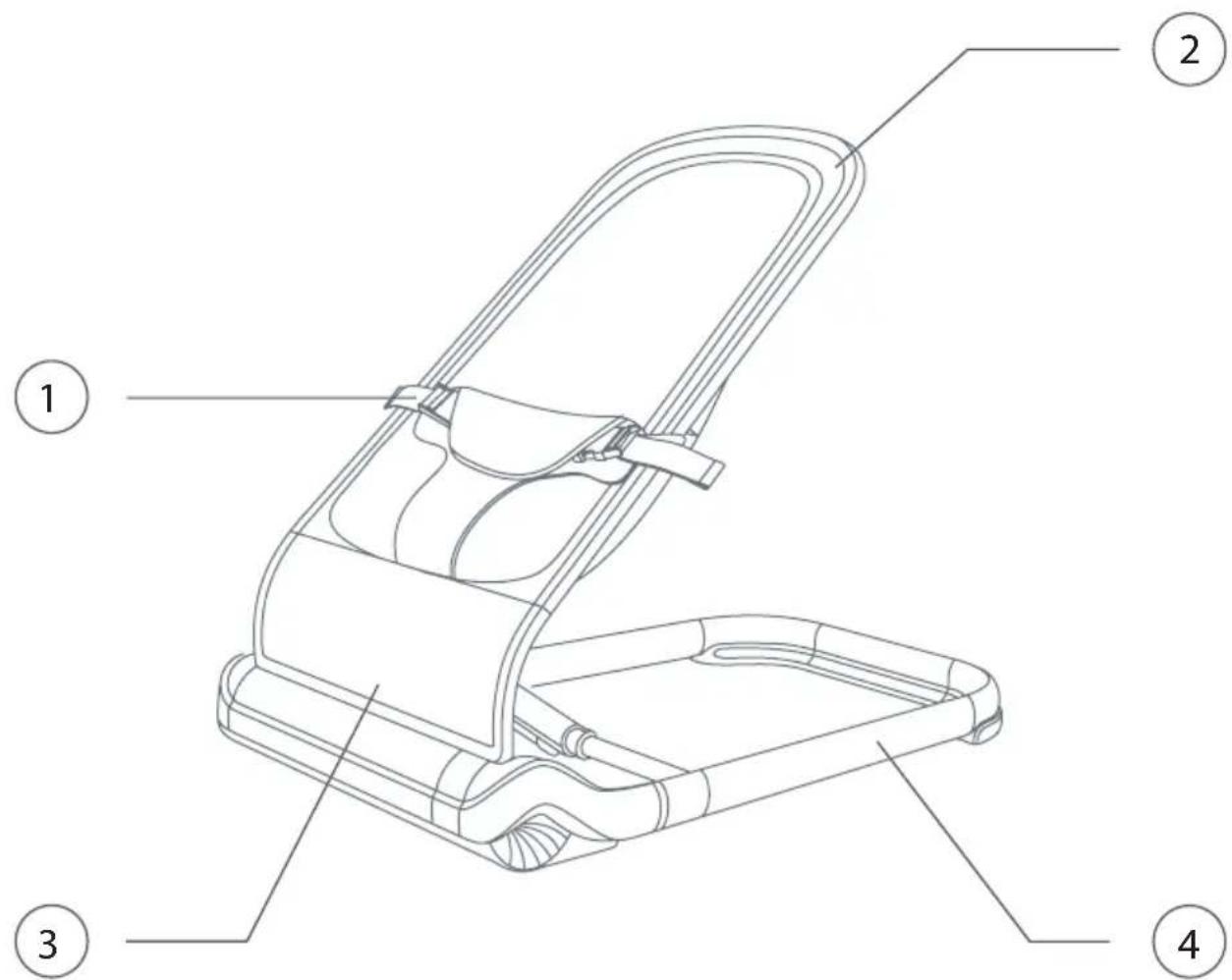 Luvion Baby Bouncer - Baby Bouncer - 1