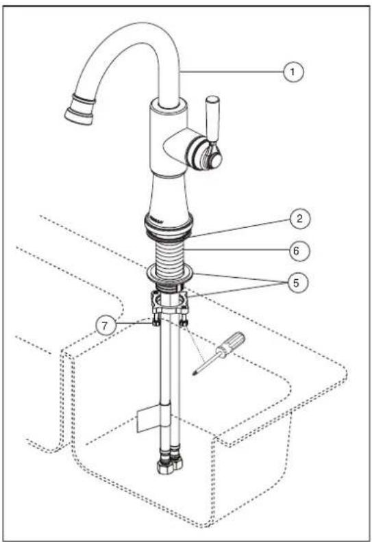 Peerless-AV P1823LF - Pour installer votre robinet peerless® facilement, vous devez: - 3