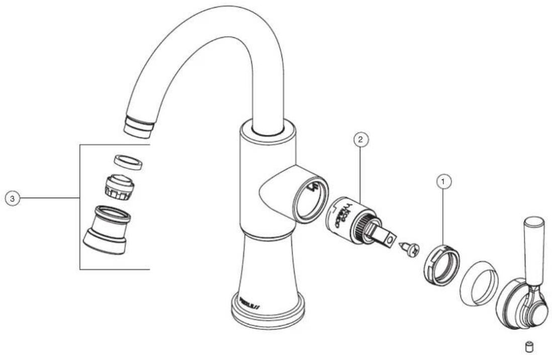 Peerless-AV P1823LF - Rinçage de l'installation et vérification de l'étanchéité. - 1