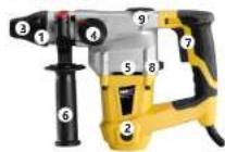 MSW BOH-1050-1 - Extracción de la herramienta: - 2