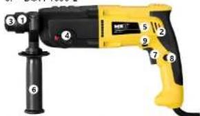 MSW BOH-1050-1 - Retirer l'outil: - 3