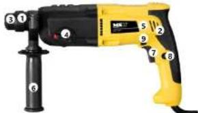 MSW BOH-1050-1 - Extracción de la herramienta: - 3
