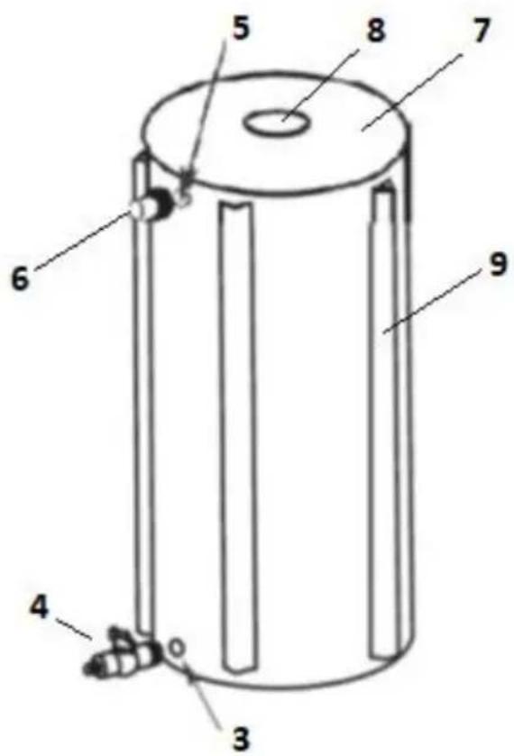 Hillvert HT-WT-750L - Tank - 1