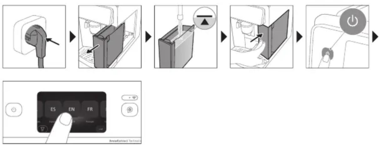 PHILIPS 8000 Series EP8757 - Makineyi kurma - 1