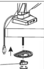 Uline H-7621 - SOPORTE PARA MONITORES DOBLE – AJUSTE FÁCIL - 5