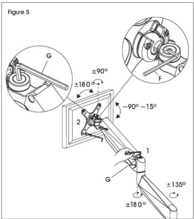 Uline H-7621 - ADJUSTING MONITORS - 2