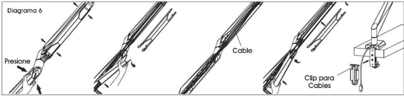 Uline H-7621 - MANEJO DE CABLES - 1