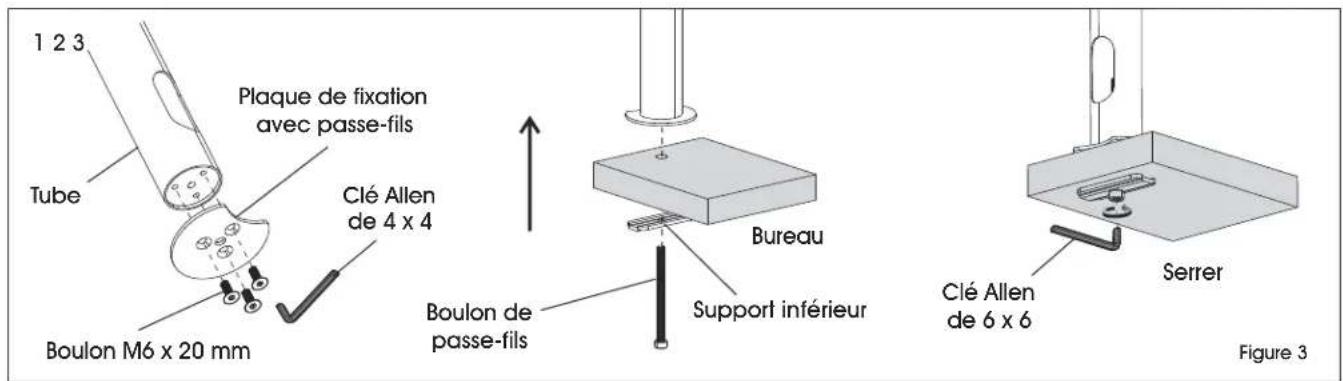 Uline H-7618 - FIXATION AVEC PASSE-FILS - 1