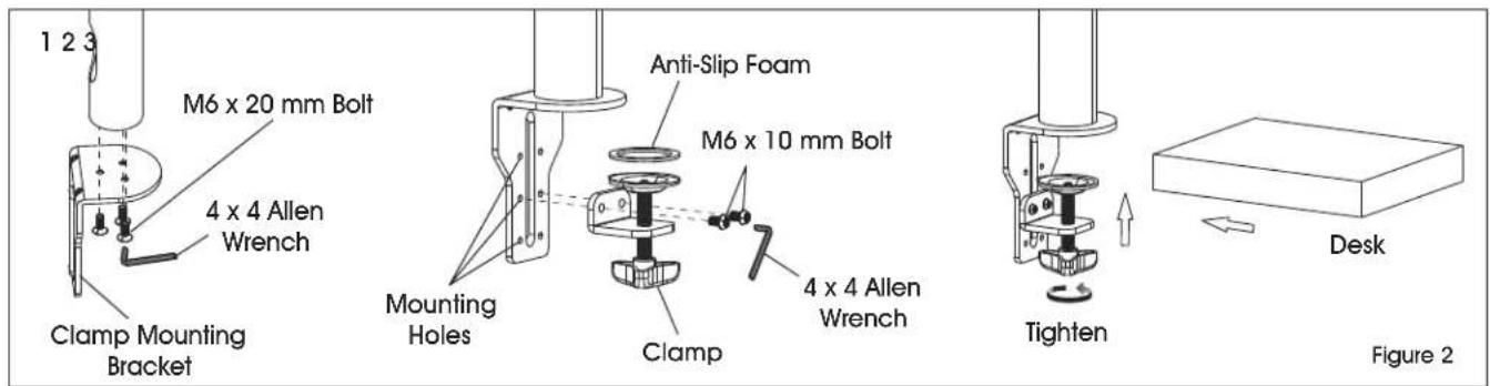 Uline H-7618 - CLAMP MOUNTING - 1