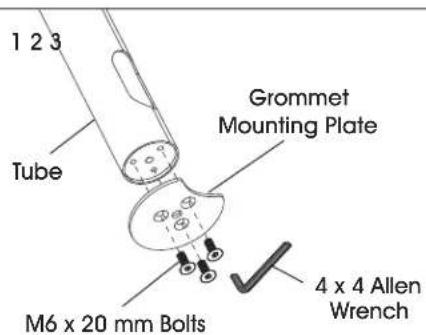 Uline H-7619 - GROMMET MOUNTING - 1