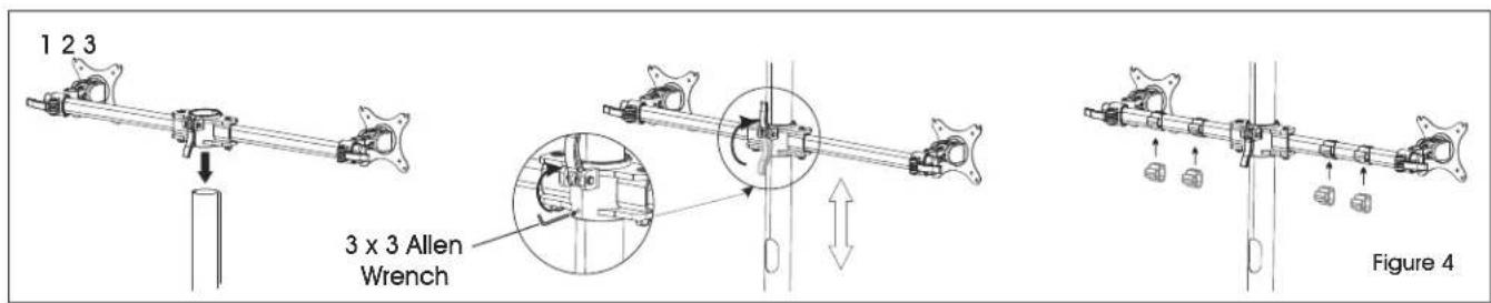 Uline H-7619 - ATTACHING MONITOR ARM - 1