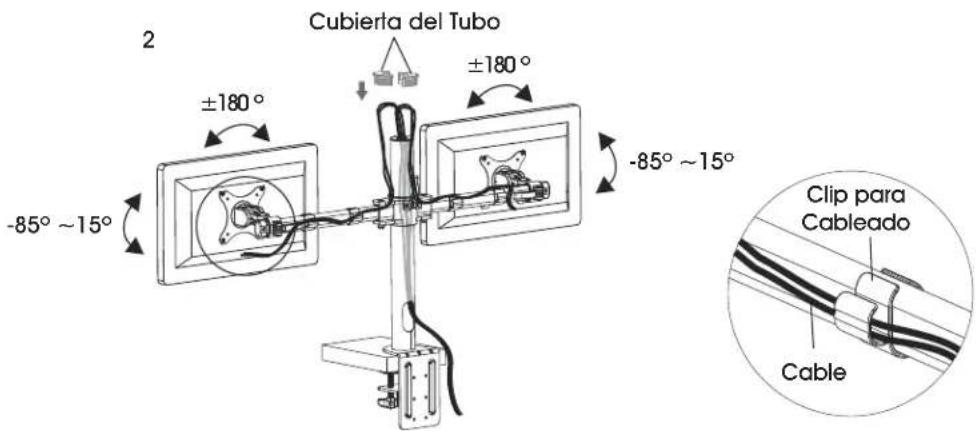 Uline H-7619 - AJUSTAR EL MONITOR Y MANEJAR EL CABLEADO - 2