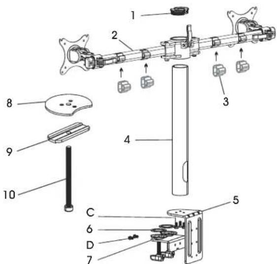 Uline H-7619 - PARTES - 1