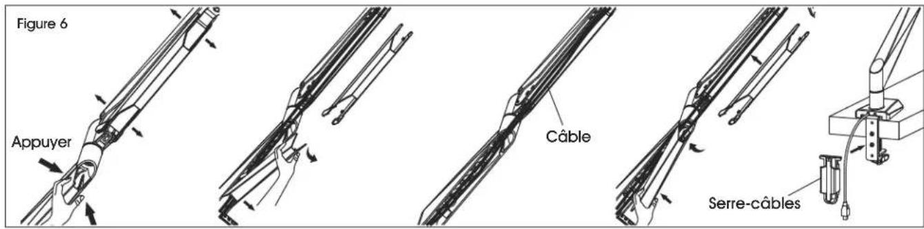 Uline H-7620 - GESTION DES CÂBLES - 1