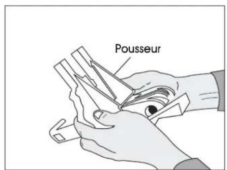 Uline H-3064 - REPLACEMENT DU RESSORT DE POUSSEUR - 2