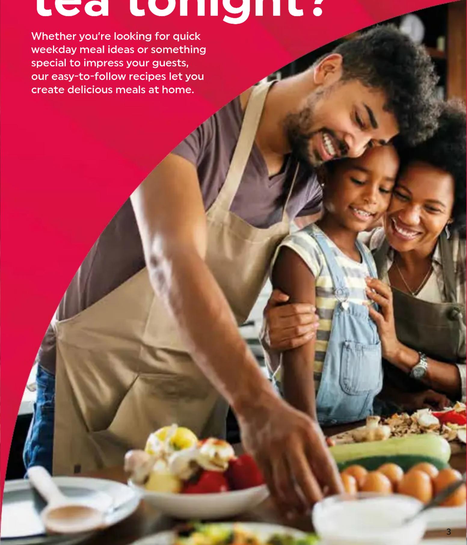 tea tonight! Whether you're looking for quick weekday meal ideas or something special to impress your guests, our easy-to-follow recipes let you create delicious meals at home.