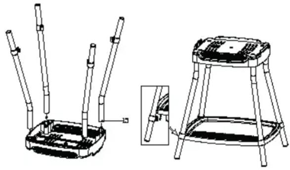 CECOTEC PerfectCountry BBQ - MONTAJE DEL PRODUCTO - 1