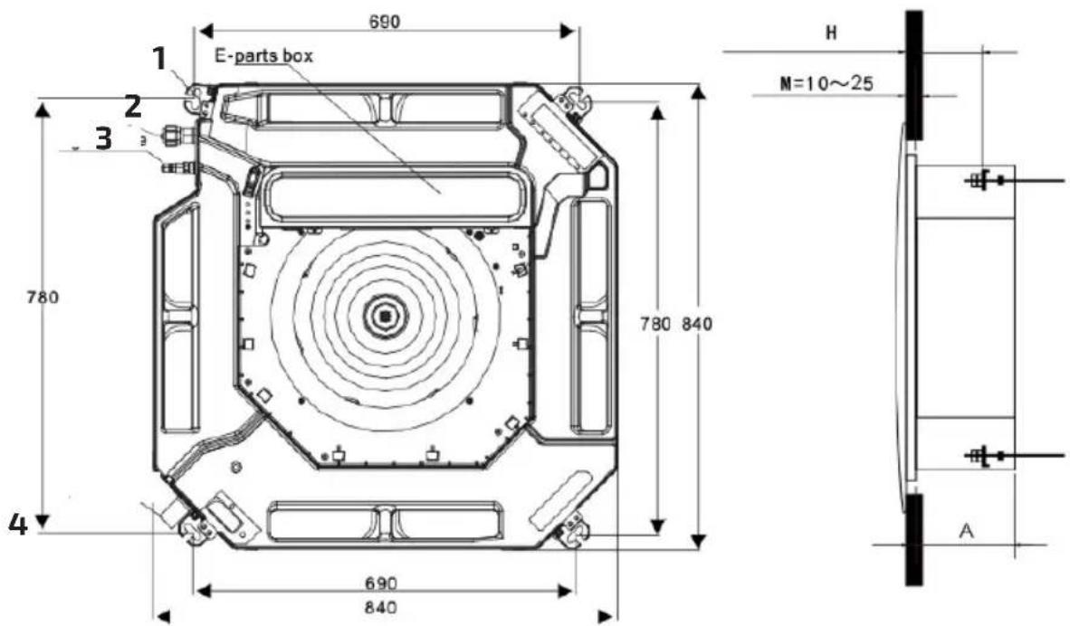 CECOTEC AirClima 18000 Cassette Indoor Connected - TEMİZLİK VE BAKIM - 4
