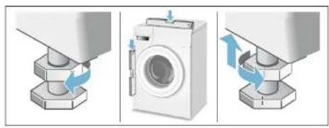 CECOTEC Bolero Wash&Dry 8580 Inverter - INSTALLATIE VAN HET APPARAAT - 4