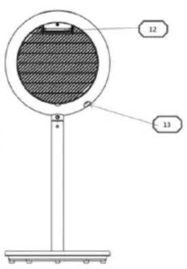 CECOTEC ReadyWarm 2100 Sun - Comandamente distancia - 3