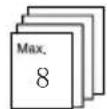 HP OneShred 8CC - Vigtigt! - 8