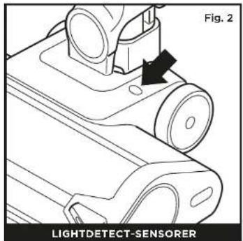 SHARK PowerDetect IP1251EUT - Sådan renses sensorerne: - 2