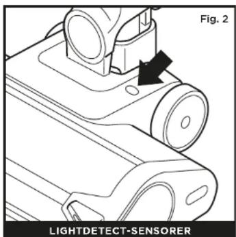 SHARK PowerDetect IP1251EUT - To clean the sensors: - 2