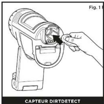 SHARK PowerDetect IP1251EUT - NETTOYAGE DES CAPTEURS - 1