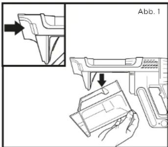 SHARK PowerDetect IP1251EUT - SO REINIGEN SIE DEN STAUBBEHÄLTER DES STAUBSAUGERS - 1