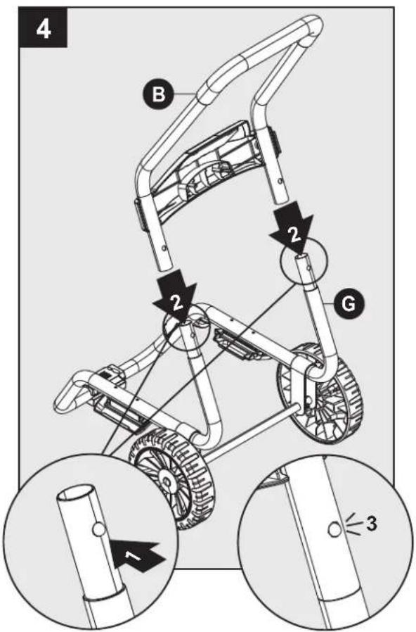 BE Power Equipment P2314EN - INSTRUCCIONES DE MONTAJE - 4
