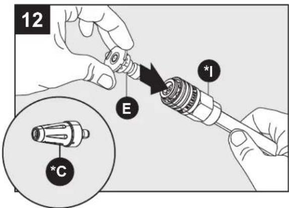 BE Power Equipment P2314EN - Extension Lance Installation - 2