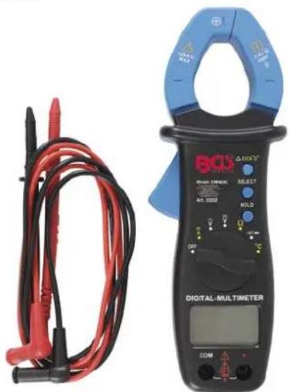 BGS technic 2202 - Digital Multimeter with Clamp for DC and AC Current - 1