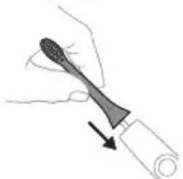 PHILIPS Sonicare 2100 HX4023 - Harjaspaan kiinnittäminen - 1
