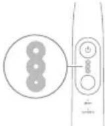 PHILIPS Sonicare 6100 Series HX7402 - Configuración de la intensidad - 1