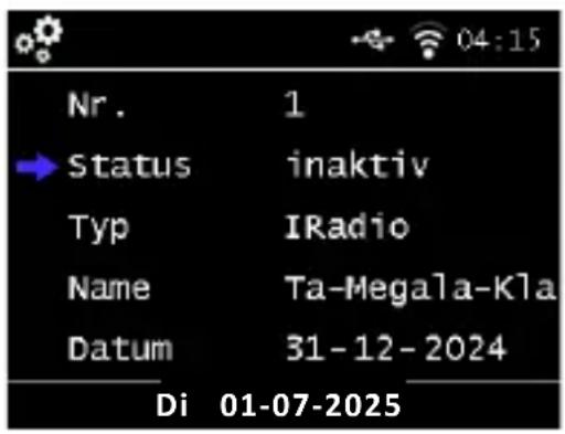 Telestar TOP IR 50 - Enregistrement d'émissions de radio - 3